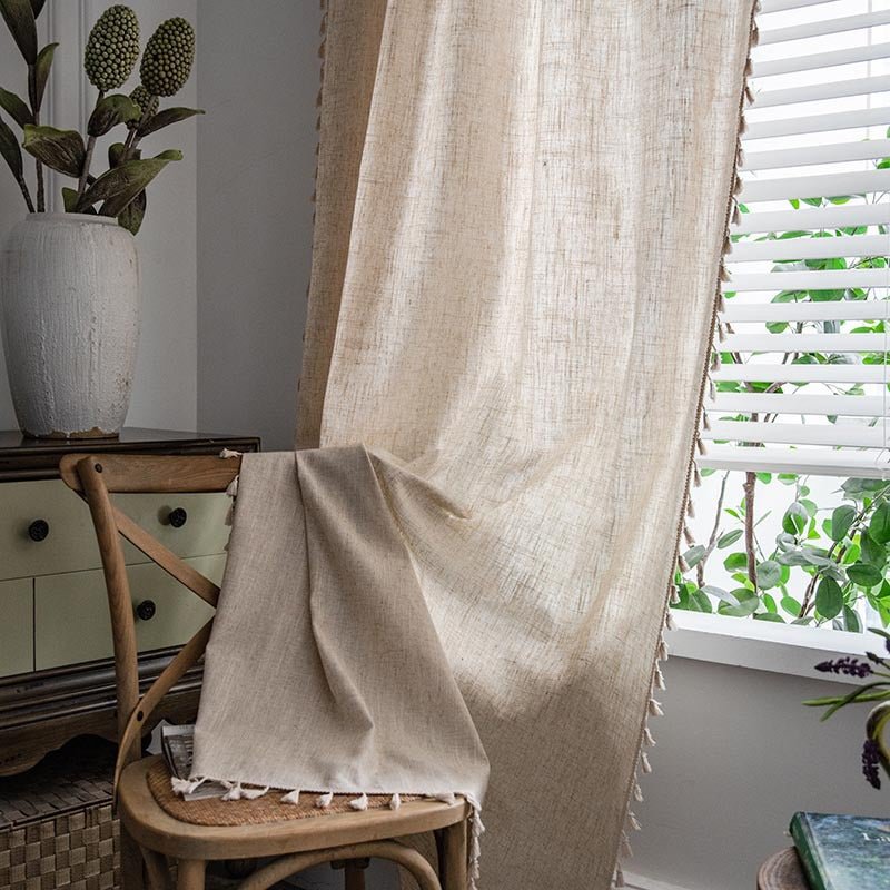 Oat Linen Curtain -Curtain- Delicors