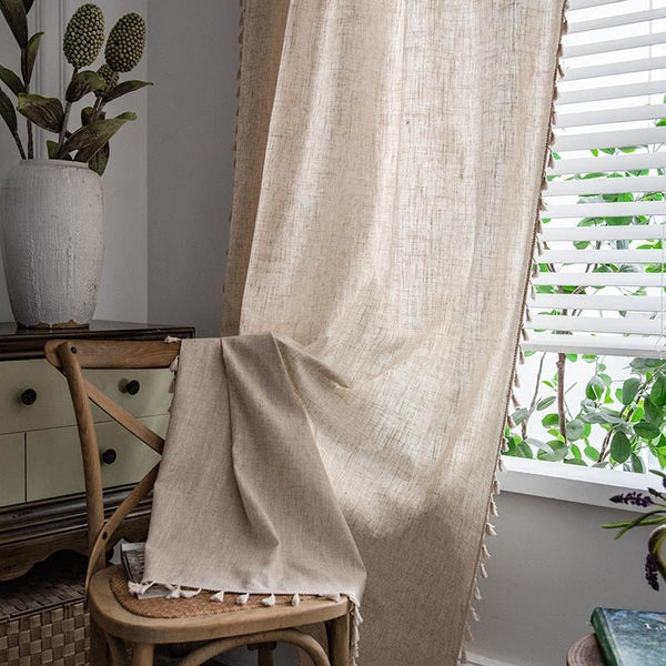 Oat Linen Curtain -Curtain- Delicors