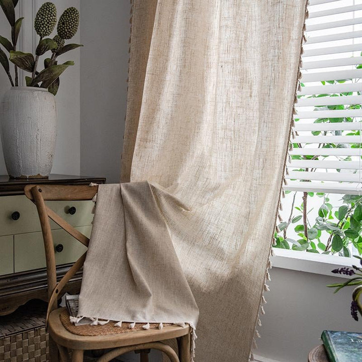 Oat Linen Curtain -Curtain- Delicors