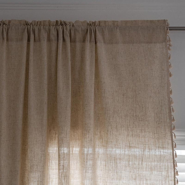 Oat Linen Curtain -Curtain- Delicors