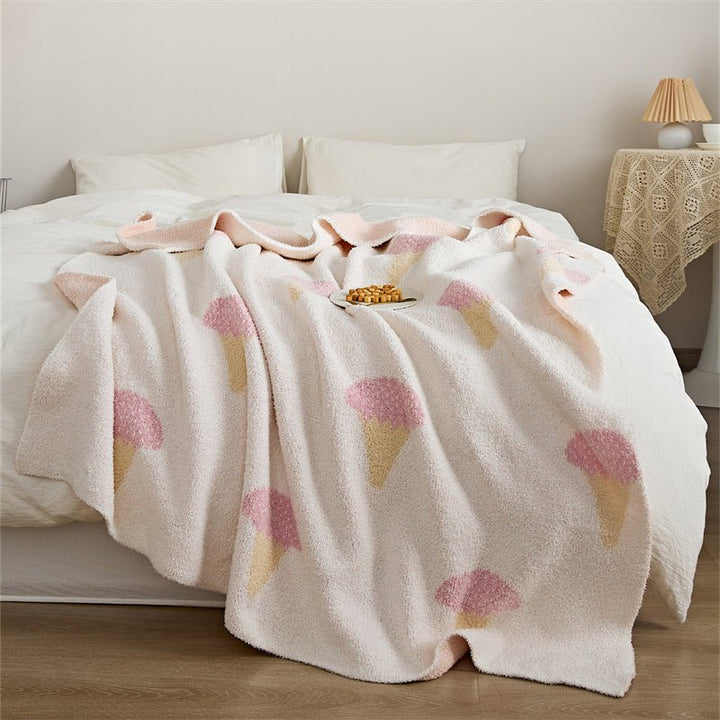 Pastel Ice Cream Blanket Delicors