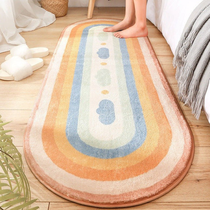 Pastel Rainbow Floor Mat -Bath Mats & Rugs- Delicors