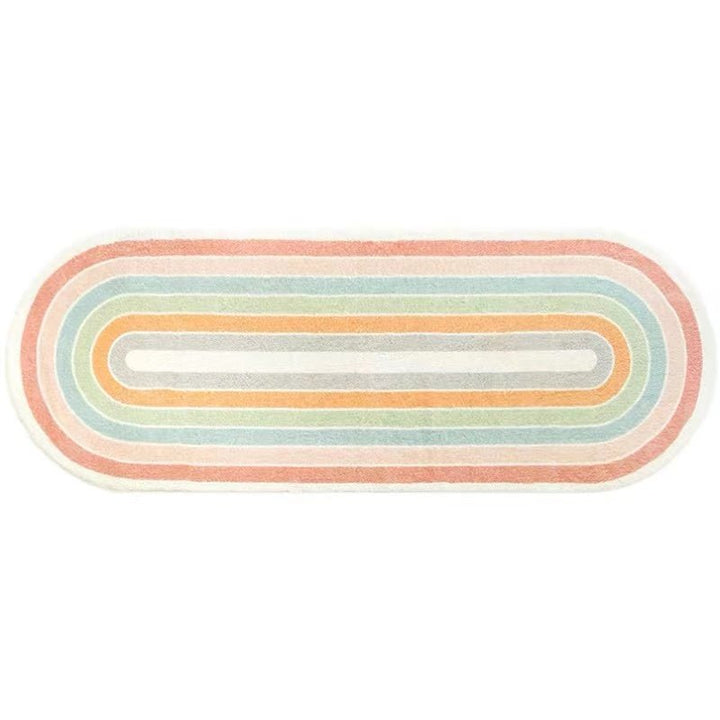 Pastel Rainbow Floor Mat -Bath Mats & Rugs- Delicors