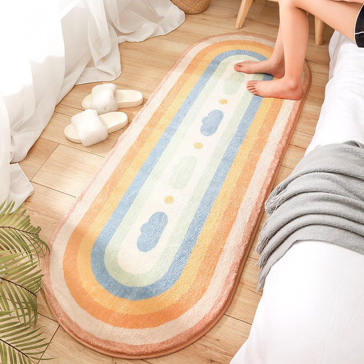 Pastel Rainbow Floor Mat -Bath Mats & Rugs- Delicors