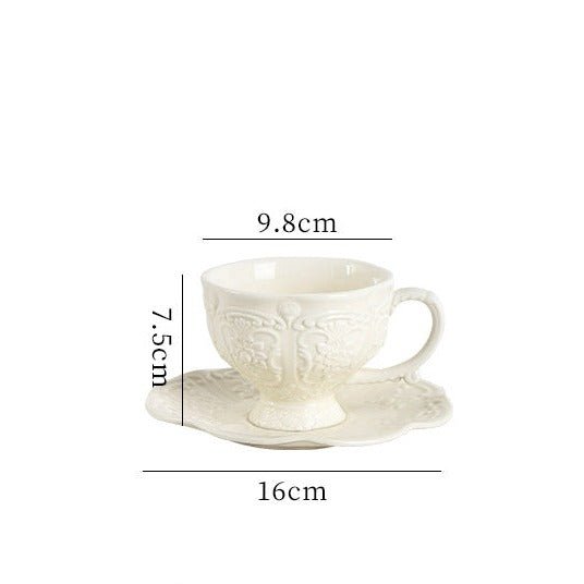Pearl Teacup & Pot Collection -Dinnerware- Delicors