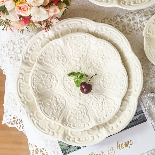 Pearl Teacup & Pot Collection -Dinnerware- Delicors