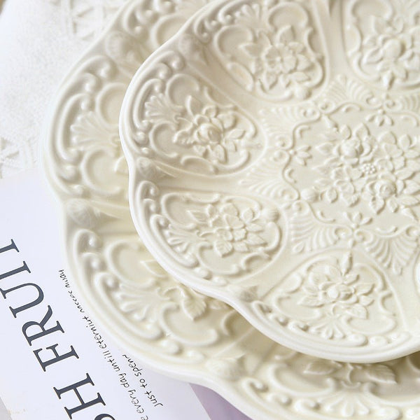 Pearl Teacup & Pot Collection -Dinnerware- Delicors