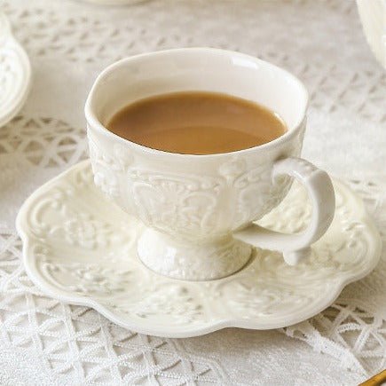 Pearl Teacup & Pot Collection -Dinnerware- Delicors