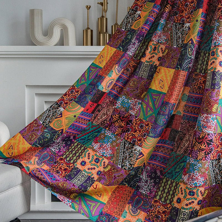 Picturesque Cottage Curtain -Curtain- Delicors
