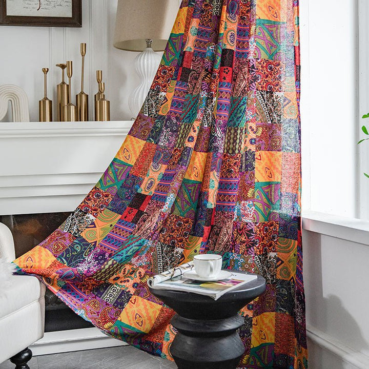 Picturesque Cottage Curtain -Curtain- Delicors