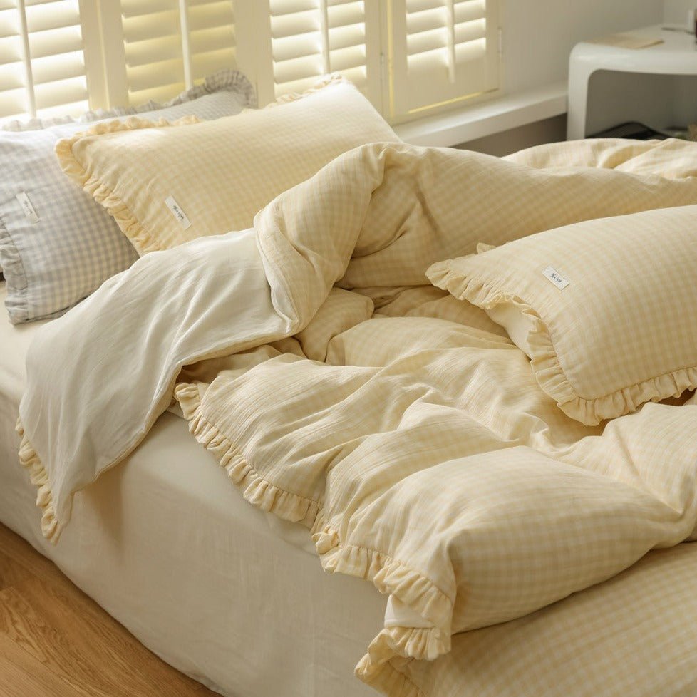 Prim and Pastel Bedding Set -Bedding- Delicors