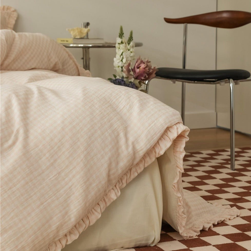 Prim and Pastel Bedding Set -Bedding- Delicors