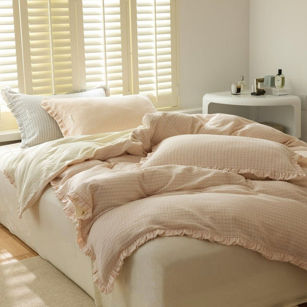 Prim and Pastel Bedding Set -Bedding- Delicors