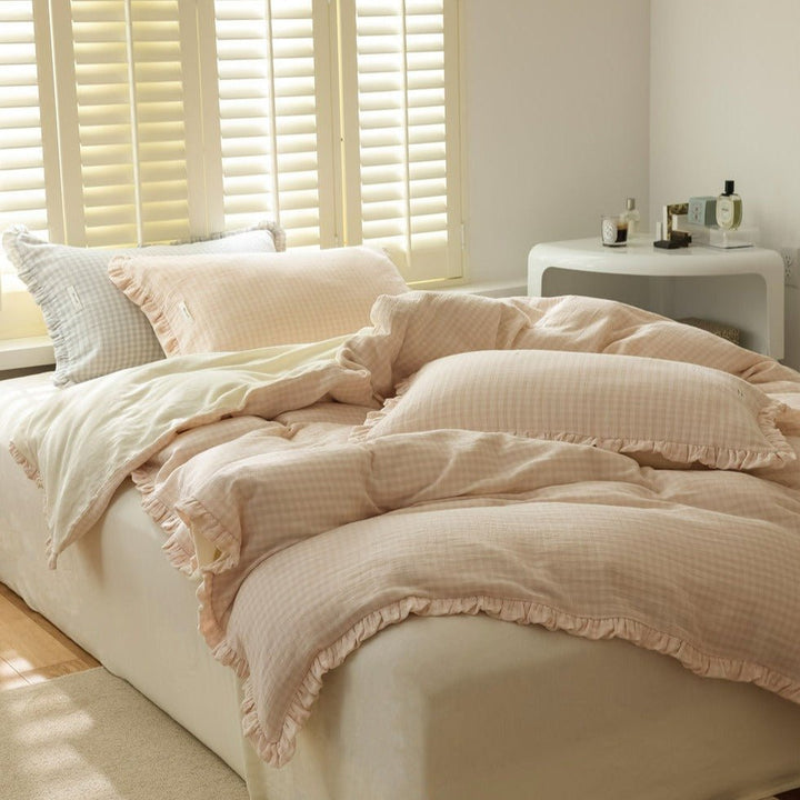 Prim and Pastel Bedding Set -Bedding- Delicors