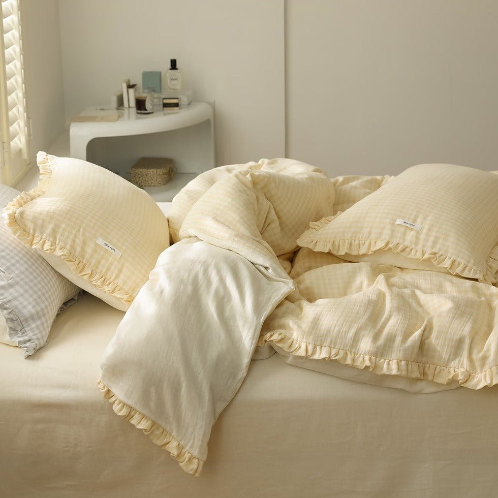 Prim and Pastel Bedding Set -Bedding- Delicors