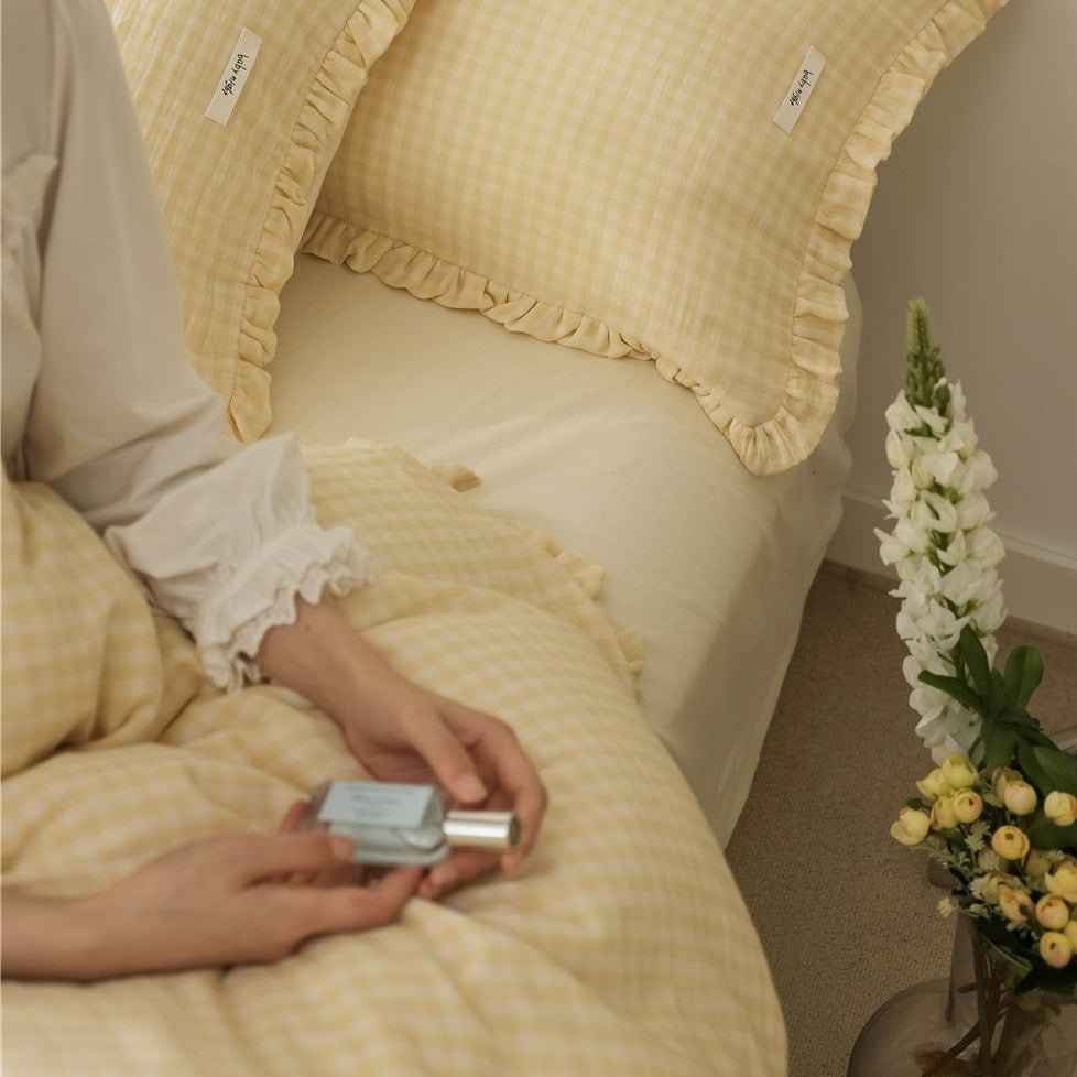 Prim and Pastel Bedding Set -Bedding- Delicors