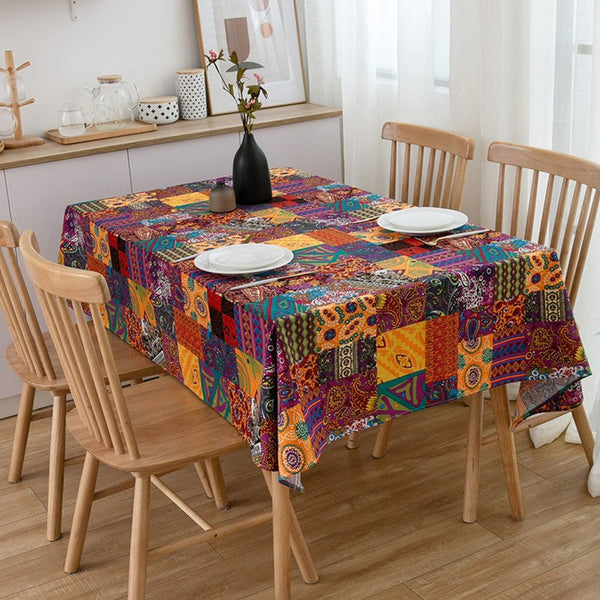 Red Sands Tablecloth -Table Cloth- Delicors