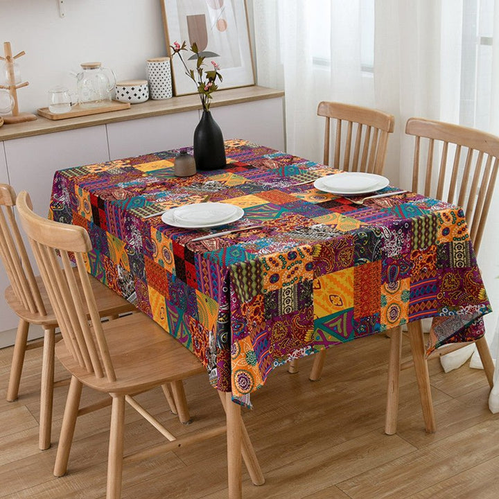 Red Sands Tablecloth -Table Cloth- Delicors