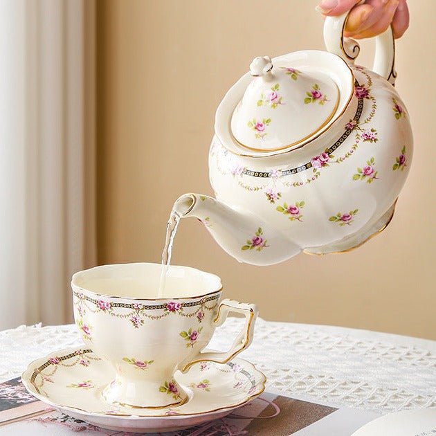 Regal Teacup & Pot Collection -Dinnerware- Delicors