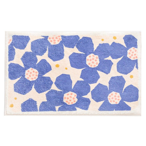 Retro Daisy Bath Mat -Bath Mats & Rugs- Delicors