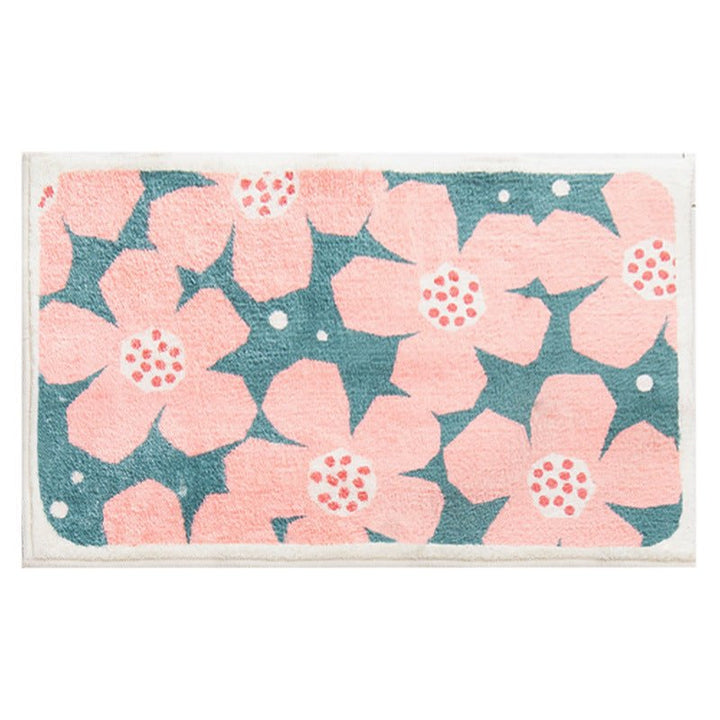 Retro Daisy Bath Mat -Bath Mats & Rugs- Delicors