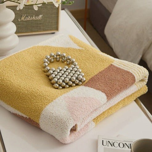 Retro Geometric Blanket -Throw- Delicors
