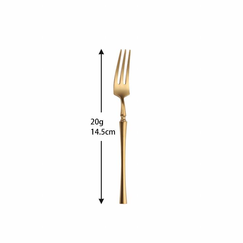 Roman Pillar Stainless Steel Fruit Forks -Cutlery- Delicors