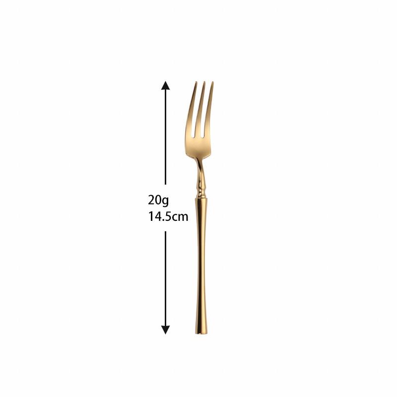 Roman Pillar Stainless Steel Fruit Forks -Cutlery- Delicors
