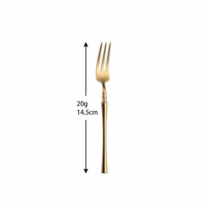 Roman Pillar Stainless Steel Fruit Forks -Cutlery- Delicors