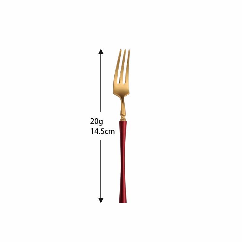Roman Pillar Stainless Steel Fruit Forks -Cutlery- Delicors