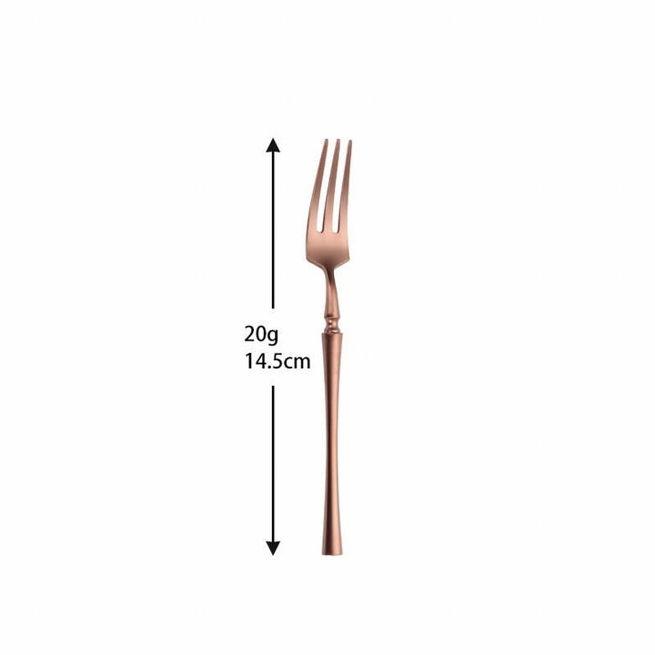 Roman Pillar Stainless Steel Fruit Forks -Cutlery- Delicors