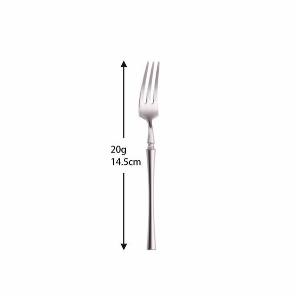 Roman Pillar Stainless Steel Fruit Forks -Cutlery- Delicors