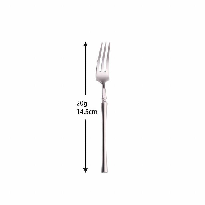 Roman Pillar Stainless Steel Fruit Forks -Cutlery- Delicors