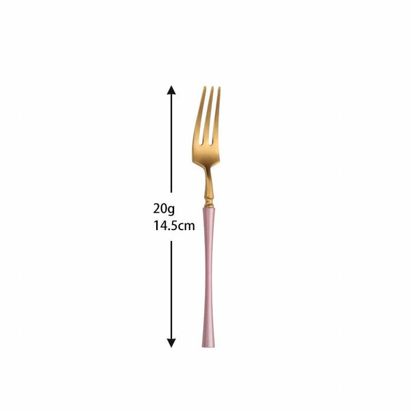 Roman Pillar Stainless Steel Fruit Forks -Cutlery- Delicors