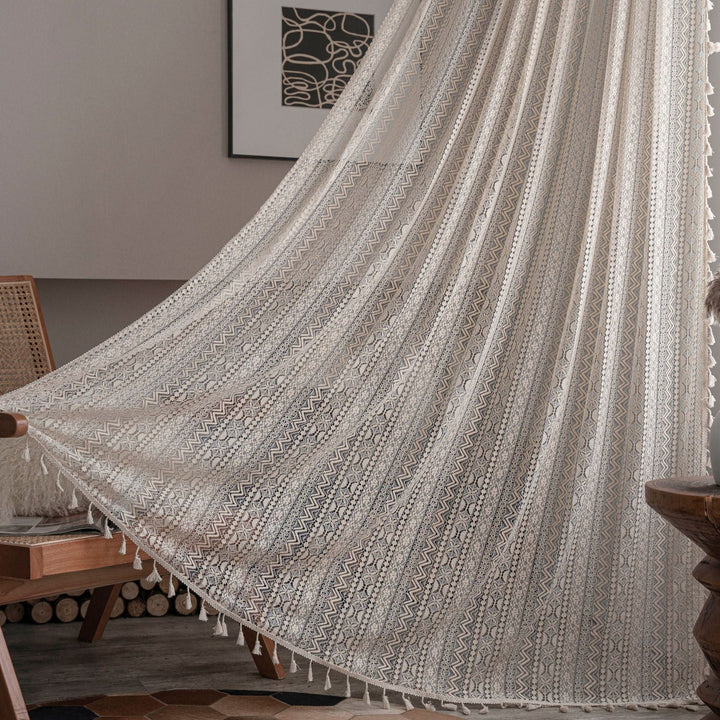 Romantic Lace Curtain -Curtain- Delicors