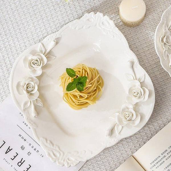 Rose Garland Dining Collection -Dinnerware- Delicors