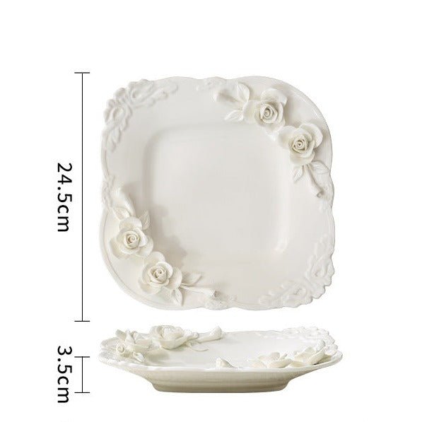 Rose Garland Dining Collection -Dinnerware- Delicors