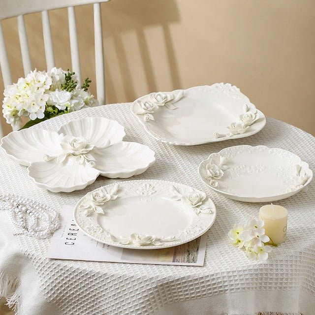 Rose Garland Dining Collection -Dinnerware- Delicors