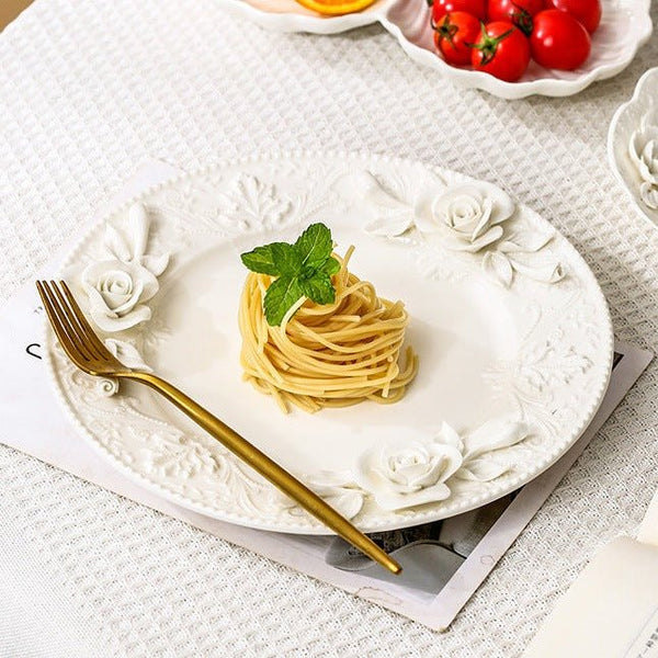 Rose Garland Dining Collection -Dinnerware- Delicors