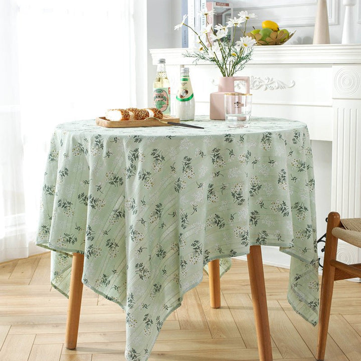 Royal Flower Tassel Table Cloth Collection -Table Cloth- Delicors