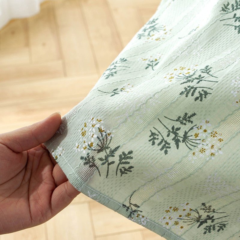 Royal Flower Tassel Table Cloth Collection -Table Cloth- Delicors