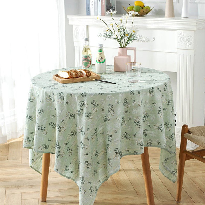 Royal Flower Tassel Table Cloth Collection -Table Cloth- Delicors