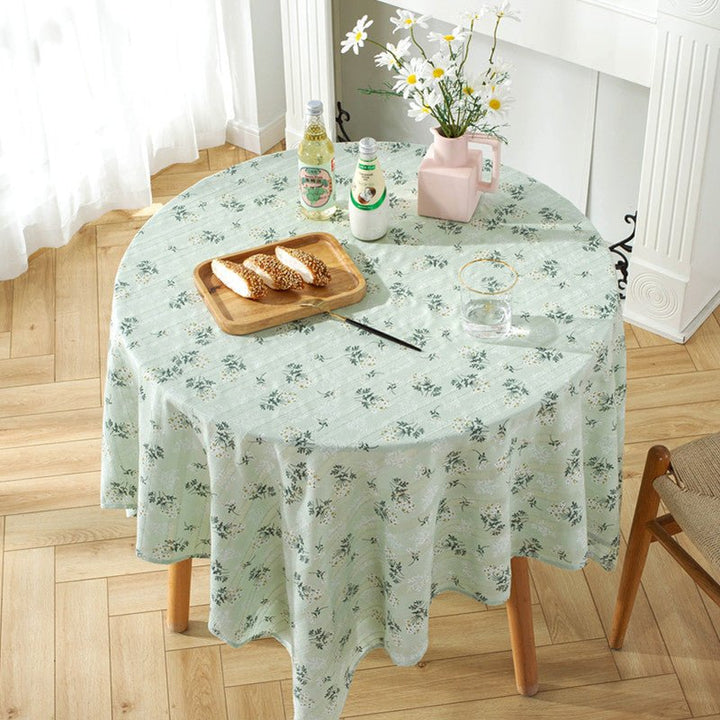 Royal Flower Tassel Table Cloth Collection -Table Cloth- Delicors
