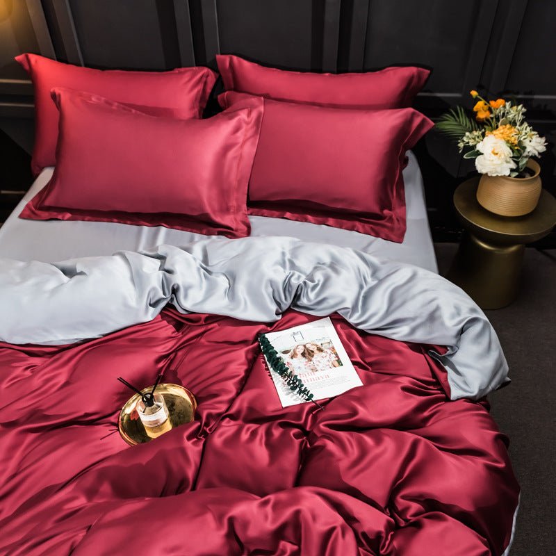 Royal Scarlet Bedding Set -Bedding- Delicors