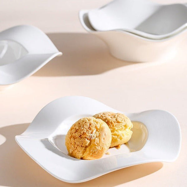 Sail Wave Plate & Bowl Collection -Dinnerware- Delicors