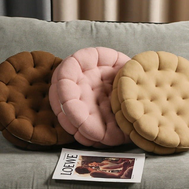 Sandwich Cookie Seat Cushion Collection -Cushion- Delicors