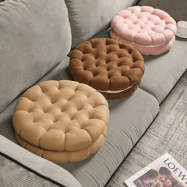 Sandwich Cookie Seat Cushion Collection -Cushion- Delicors