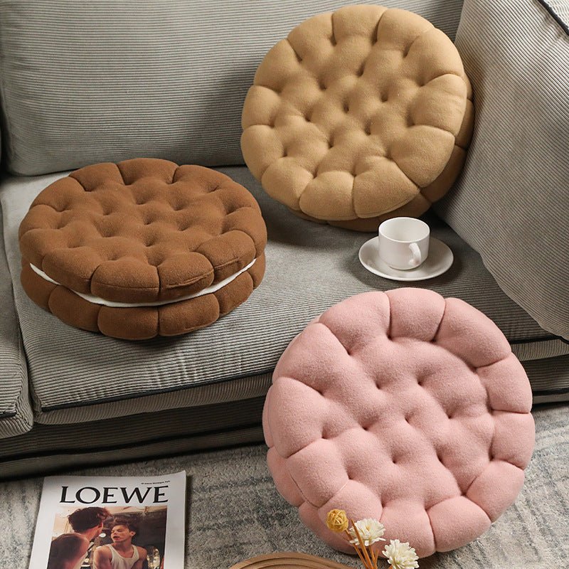 Sandwich Cookie Seat Cushion Collection -Cushion- Delicors