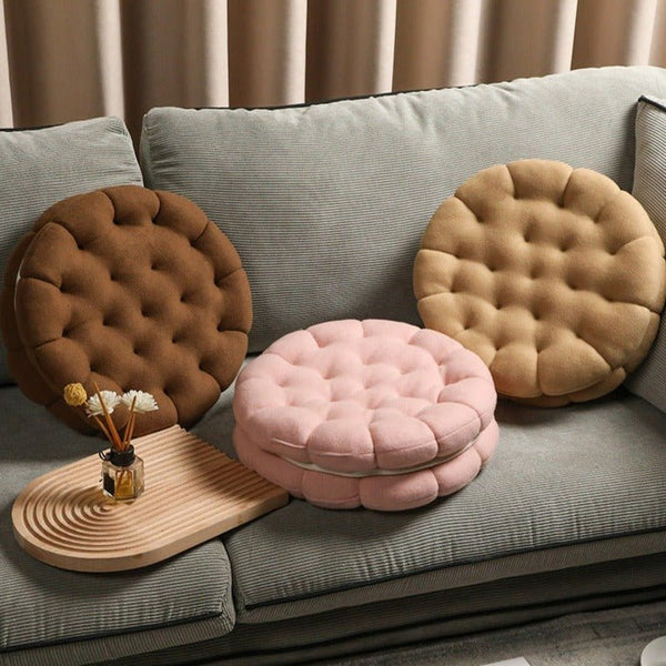 Sandwich Cookie Seat Cushion Collection -Cushion- Delicors