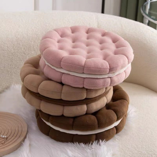 Sandwich Cookie Seat Cushion Collection -Cushion- Delicors